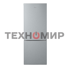Холодильник Бирюса Б-M6034 металлик двухкамерный 210/85л морозилка снизу