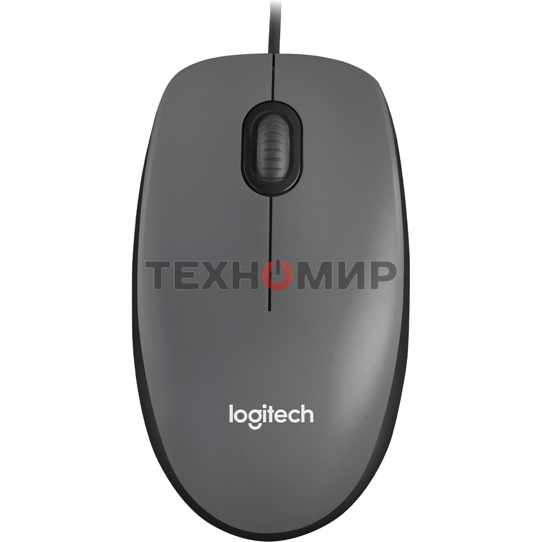Мышь проводная Logitech M90 черный/серый, 1000 dpi, USB, кнопки - 3