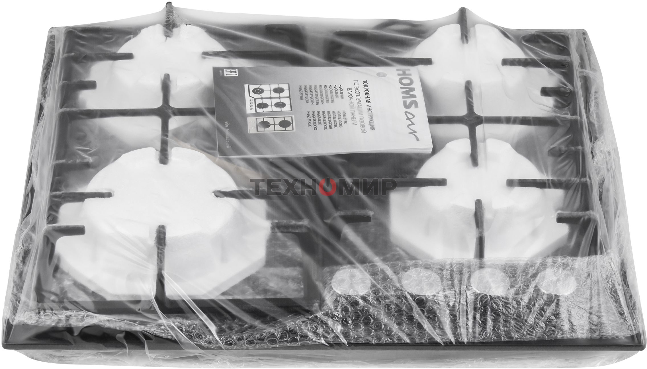 Газовая варочная панель HOMSair HGG646BK