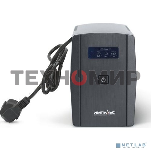 Источник бесперебойного питания Импульс JS10114 1000 ВА/600 Вт, Tower, Schuko, LCD, Serial, USB