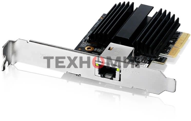 Сетевой адаптер Zyxel XGN100C, PCI Express 3.0, 1x1/2,5/5/10G RJ-45