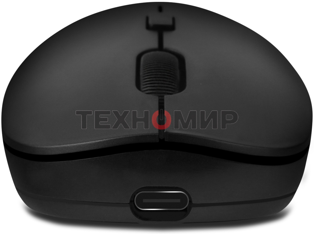 Мышь беспроводная SVEN RX-222W черный, 1800 dpi, радиоканал, Bluetooth, USB, кнопки - 4