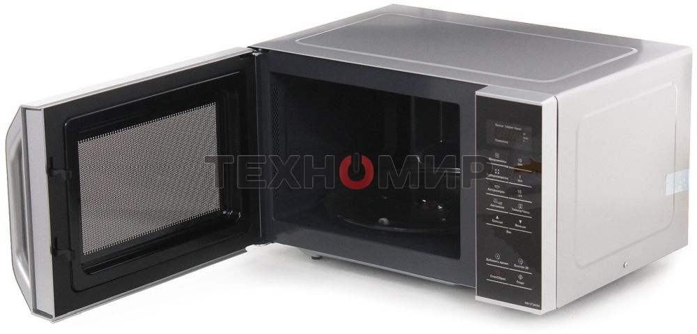 Микроволновая печь Panasonic NN-ST34HMZPE серебристый/черный, 25 л, 800 Вт, переключатели - сенсор
