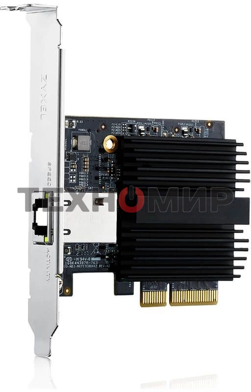 Сетевой адаптер Zyxel XGN100C, PCI Express 3.0, 1x1/2,5/5/10G RJ-45