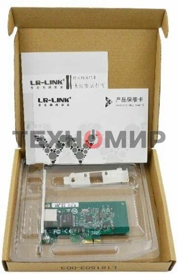 Сетевой адаптер PCIE 10/100/1000MBPS LREC9204CT LR-LINK