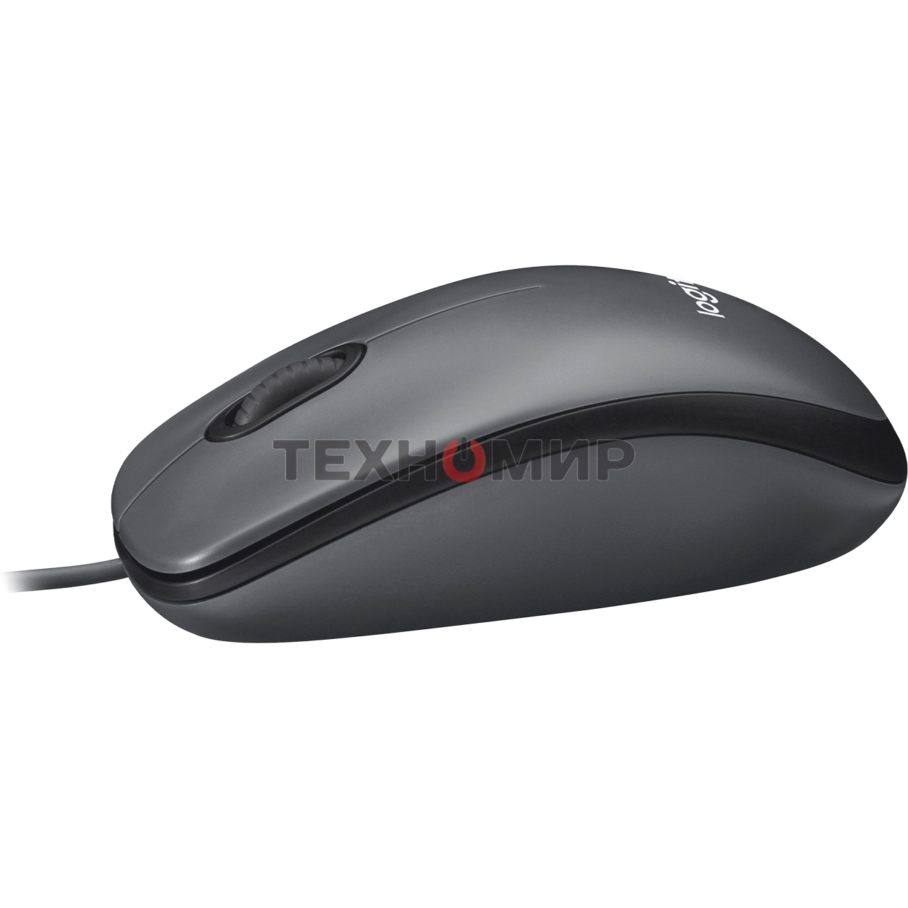 Мышь проводная Logitech M90 черный/серый, 1000 dpi, USB, кнопки - 3