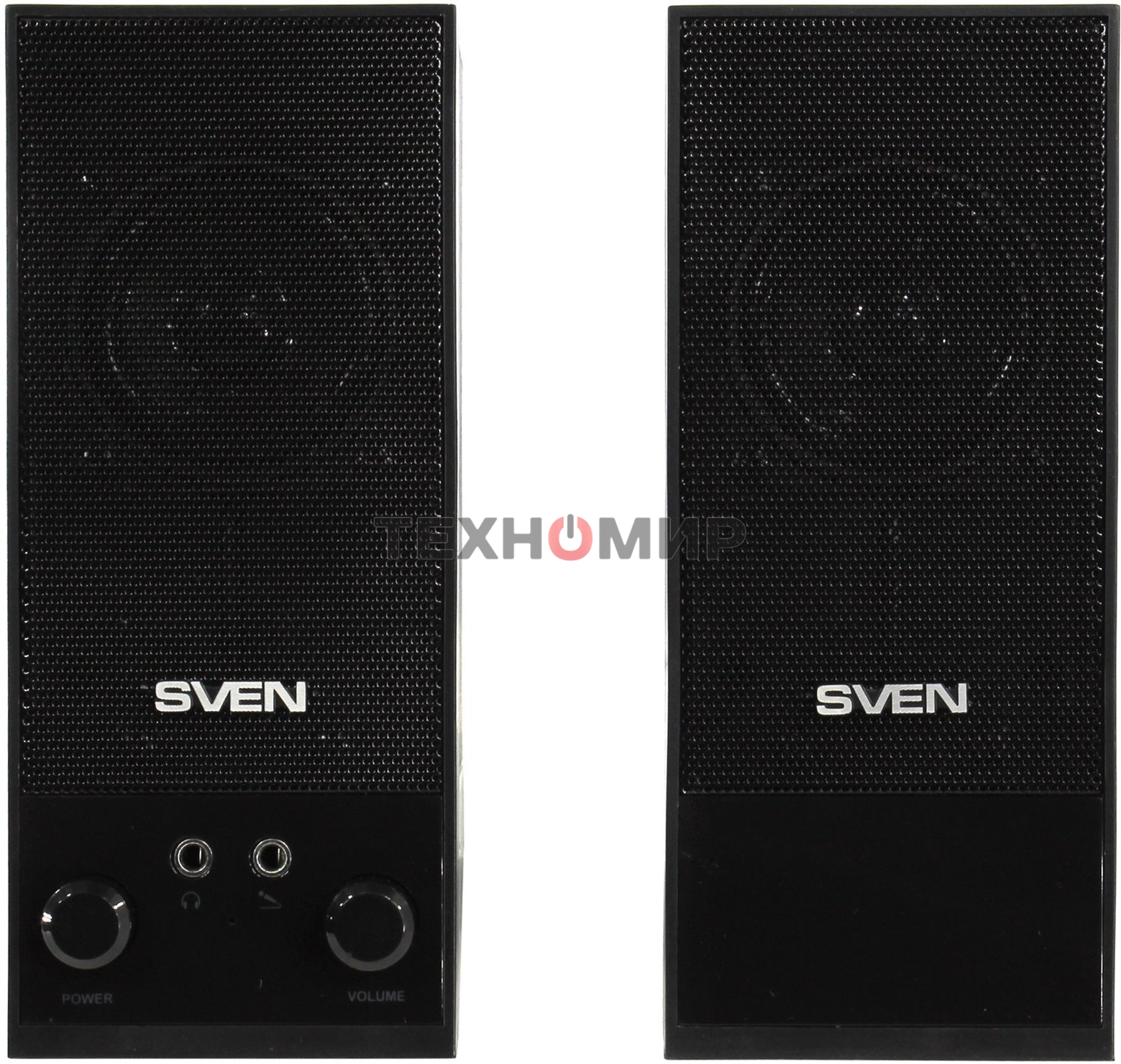 Акустическая система Sven SPS-604 2.0 черный 4Вт