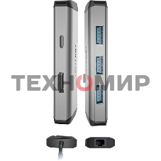 Мультифункциональный хаб Vention USB Type C 6 в 1 (CNCHB)