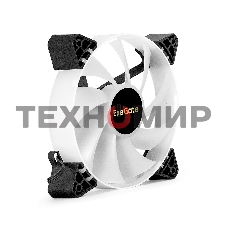 Вентилятор для корпуса ExeGate EX12025H6PYH-PWM.ARGb черный/белый, 120 мм, 1200 об/мин, 33 дБ, 6 pin