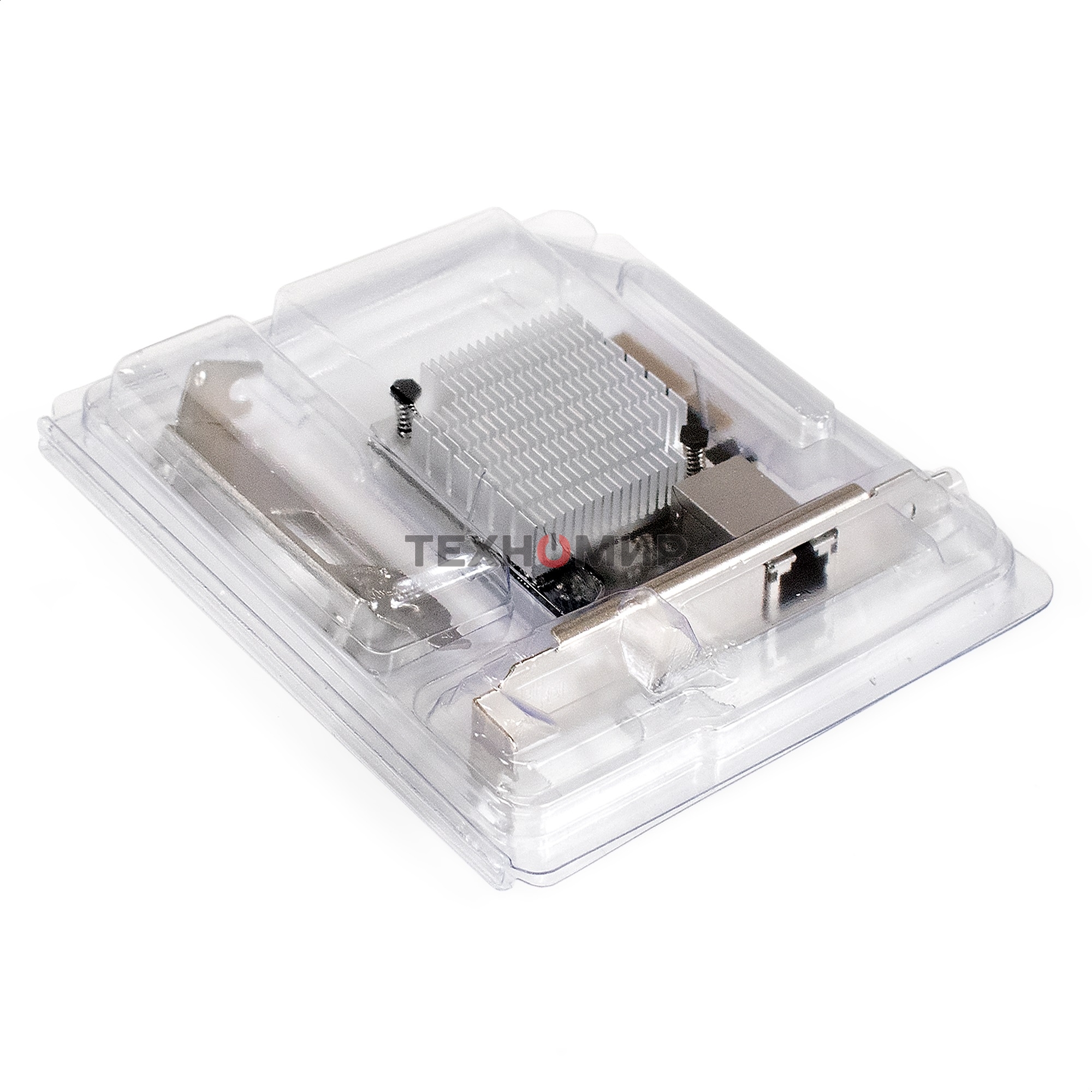 Сетевой адаптер ExeGate EXE-107S (PCI-E x4 v3.0, 1xRJ45, UTP 100Mbps/1000Mbps/2.5Gbps/10Gbps Marvell AQC107S)