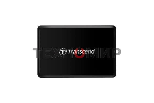 Кард-ридер Transcend RDF8/черный/SDXC,SDHC,microSDXC,microSDHC,CompactFlash,CompactFlash/USB 3.0/пластик