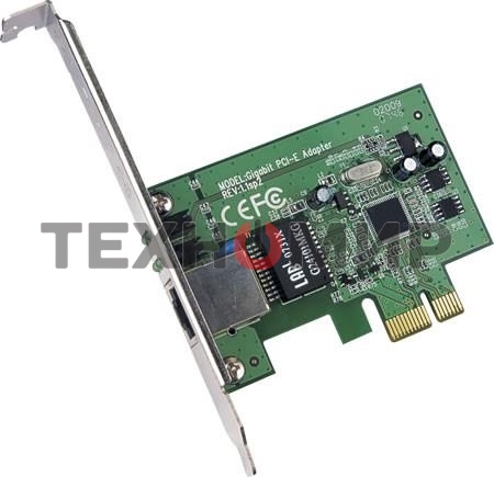 Сетевая карта TP-Link TG-3468 SOHO 32bit Gigabit PCIe, Realtek RTL8168B chipset