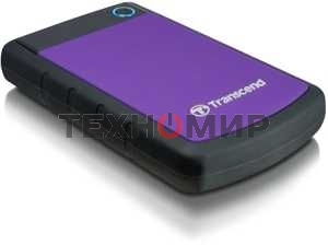 Внешний HDD Transcend USB 3.0 1Tb TS1TSJ25H3P StoreJet 25H3P (5400 об/мин) 2.5