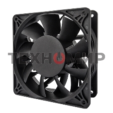 Вентилятор для корпуса Alseye 12038BLH-N12 черный, 120 мм, 4600 об/мин, 64.6 дБ, 4 pin