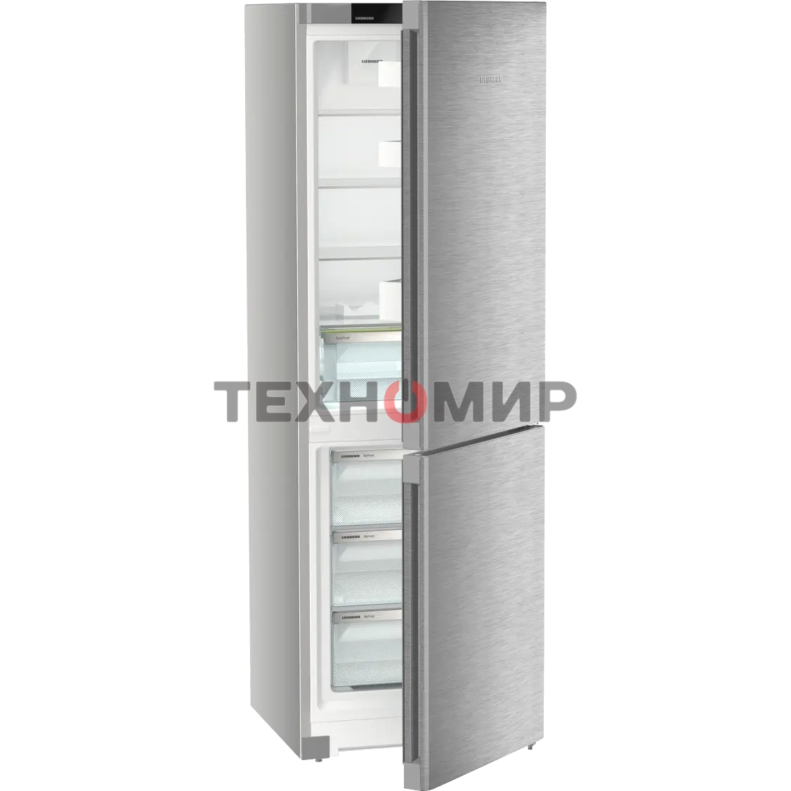 Холодильник Liebherr CNsdc 5203-22 001 серебристый двухкамерный 225/94 л морозилка снизу, No Frost