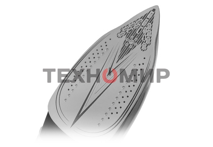 Утюг Centek CT-2313 розовый/черный, 2400 Вт, 50 г/мин, 185 г/мин, 350 мл