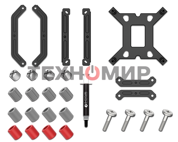 Кулер для процессора ID-COOLING IS-40-XT черный 92мм алюминий/медь 2800rpm 35.2db 4-pin 95W 47мм