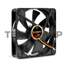 Вентилятор для корпуса ExeGate EX14025B3P черный, 140 мм, 1250 об/мин, 23 дБ, 3 pin