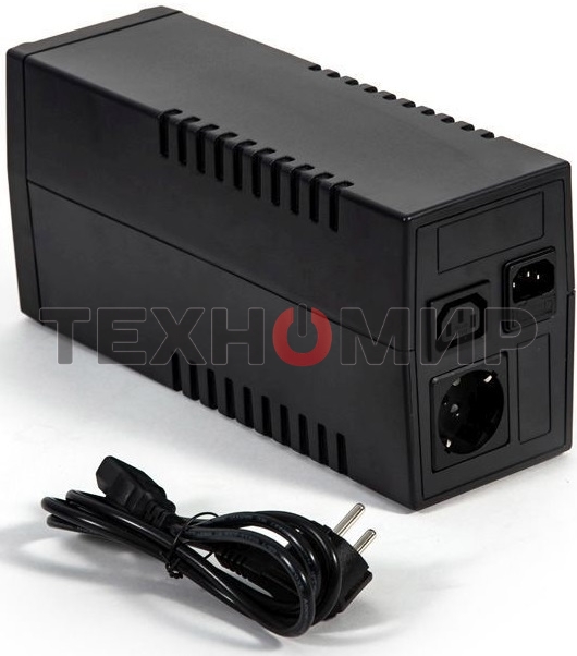 Источник бесперебойного питания RAPAN-UPS 600 220В 600В.А/350Вт меандр с АКБ 7А.ч интерактивный Бастион 739