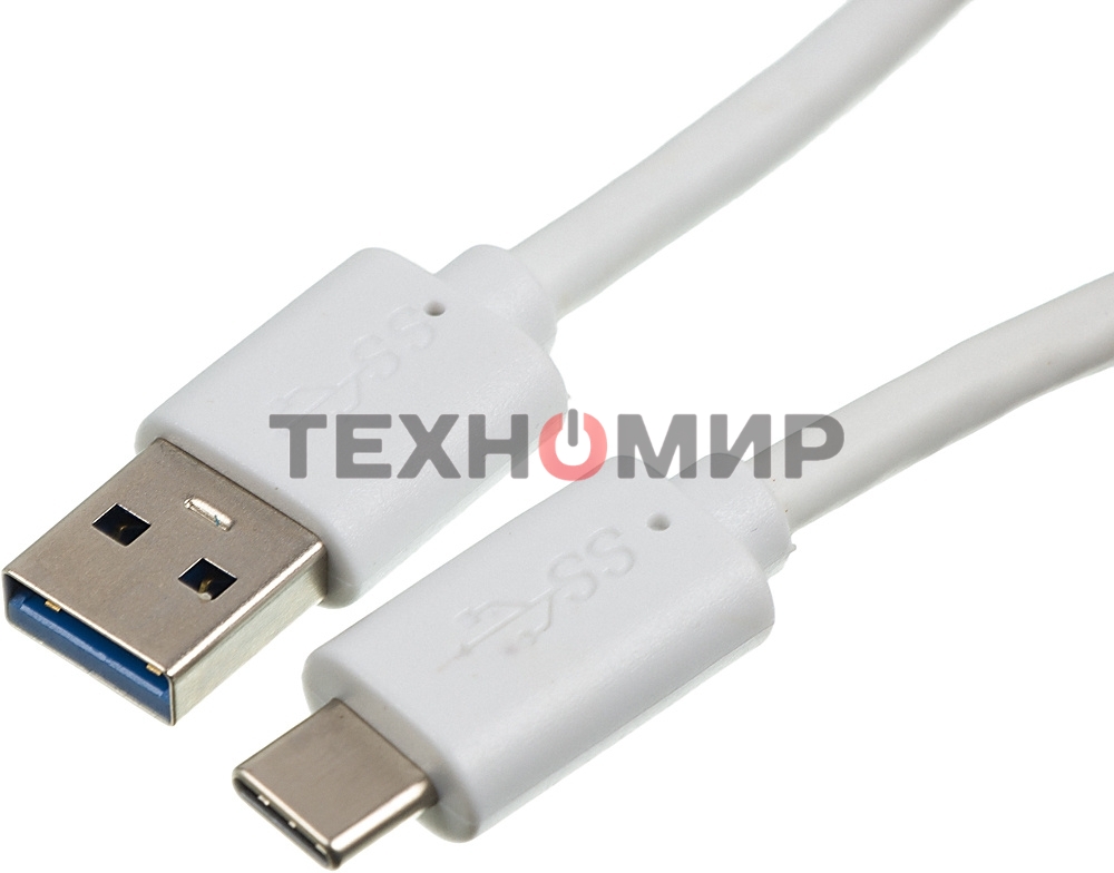 Кабель Buro BHP USB-TPC-3W USB 3.0 A(m) USB Type-C (m) 3м белый