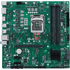 Материнская плата ASUS Pro Q570M-C/CSM, LGA1200, Intel Q570, 4xDDR4, 6xSATA, 2xM.2, 1xPCIe 4.0/3.0 x16, 2xPCIe 3.0 x1, 2xDisplayPort, 1xHDMI, 1x 1Gb LAN, 4xUSB 3.2 Gen 2 (Type-A), 2xUSB 2.0 (Type-A), 3x3.5 мм, 7.1, mATX