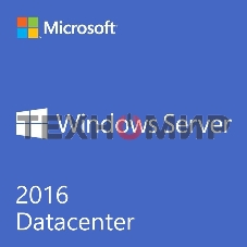 Операционная система лицензия OEM WIN SVR DATACTR 2016 RUS 64B 1PK DSP 16CR MS