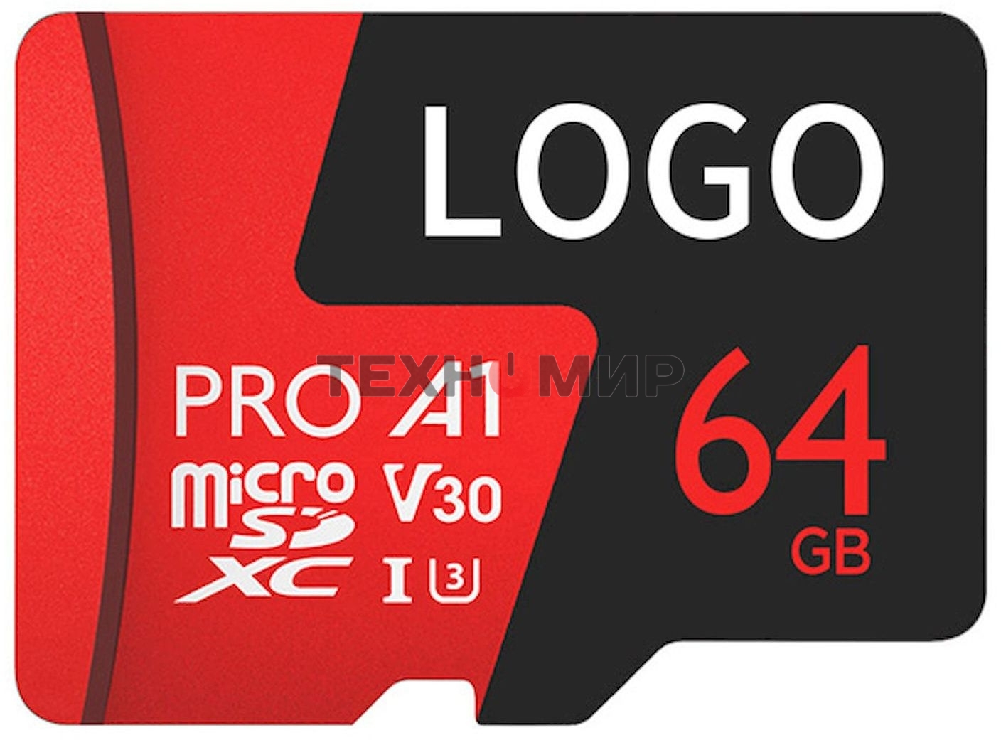 Флеш карта MicroSD card Netac P500 Extreme Pro 64Gb, retail version w/o SD adapter