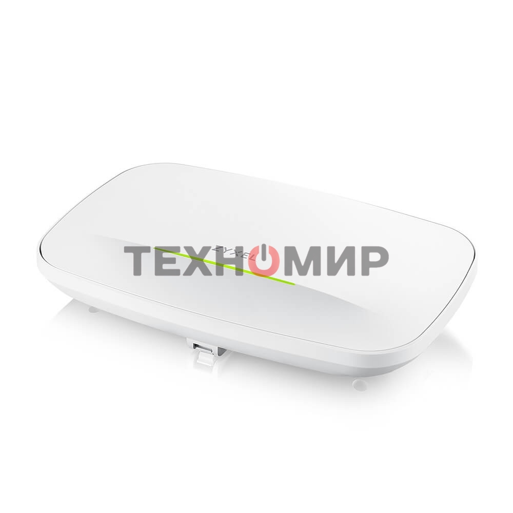 Точка доступа Zyxel NebulaFlex NWA130BE, WiFi 7, 802.11a/b/g/n/ac/ax/be (2,4 и 5 ГГц), MU-MIMO, антенны 2x2, до 688+4320 Мбит/с, 2xLAN 2.5GE, PoE
