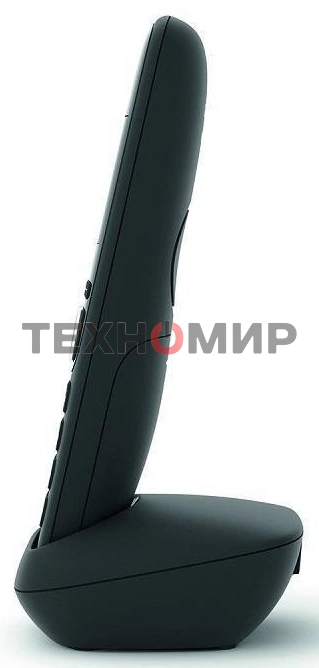 Дополнительная трубка Dect Gigaset AS690HX черный для AS690