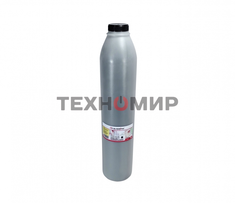 Тонер Colouring CG-CB435/CB436/CE285/CE278/CE505/CF280/CF283/Canon C-EXV40/725/726/728/712/713 для принтеров HP P1102/1505/1506/1120/1566/P1005/P1505/2035/2055/400 M401/M425/Canon IR1133/LBP6000/6200/3010/3100/MFP M125/M127/M201 1000гр (S102) Фасовка РФ (