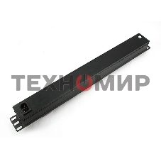 Блок 1 вход С14/8 евророзеток с защитой для 19