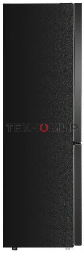 Холодильник Maunfeld MFF185SFSB черный мат. двухкамерный 211/104л морозилка снизу