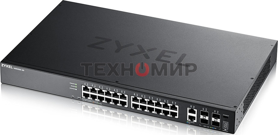 Коммутатор Zyxel XGS2220-30 L3 Access switch, rack 19