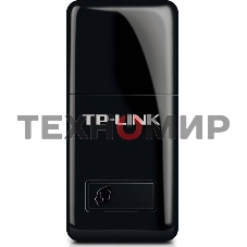 Сетевой адаптер TP-Link SOHO TL-WN823N Беспроводной USB мини адаптер 300 Мбит/с стандарта N c кнопкой QSS(Realtec)