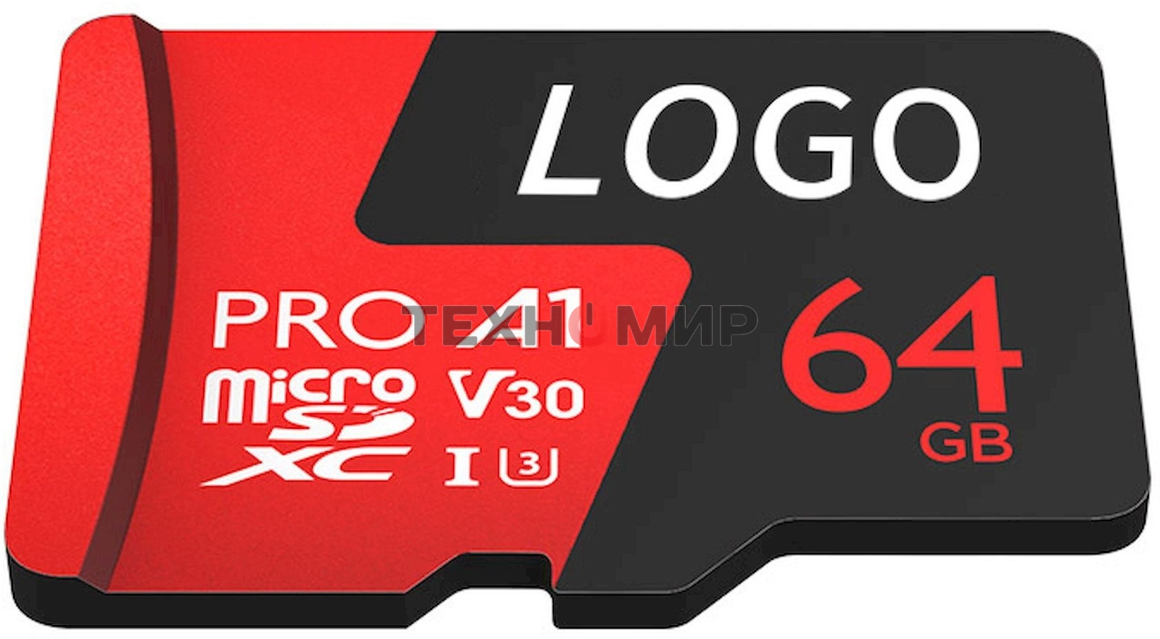 Флеш карта MicroSD card Netac P500 Extreme Pro 64Gb, retail version w/o SD adapter