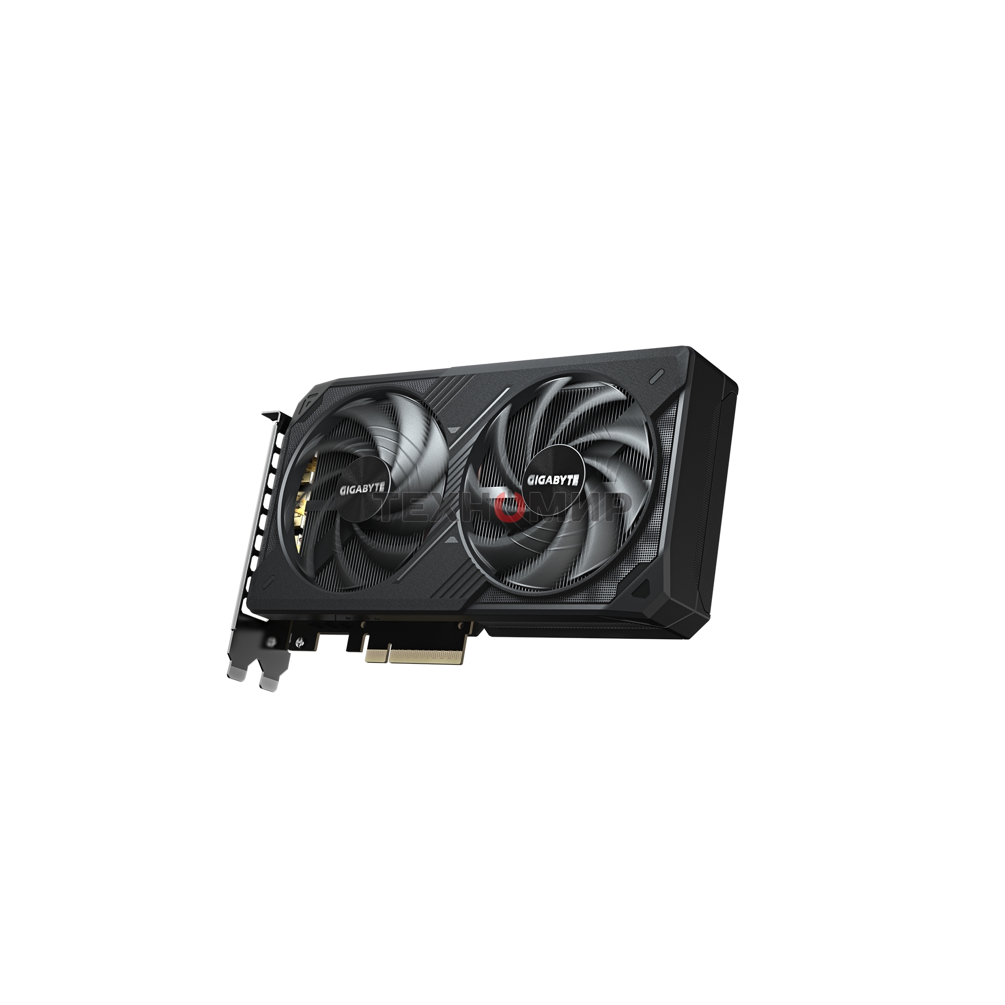 Видеокарта Gigabyte GeForce RTX 5060 Ti Windforce, NVIDIA RTX 5060 Ti, 8 ГБ GDDR7, 128 бит, PCI-e 5.0, 1xHDMI, 3xDP, 2572 МГц