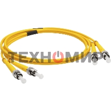 Патч-корд LANMASTER LAN-2LC-2LC/SU-3.0 2x9/125 OS1/OS2 LC дуплекс-LC дуплекс 3м LSZH оранжевый