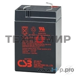 Батарея для ИБП CSB GP 645 (6V, 4.5Ah)