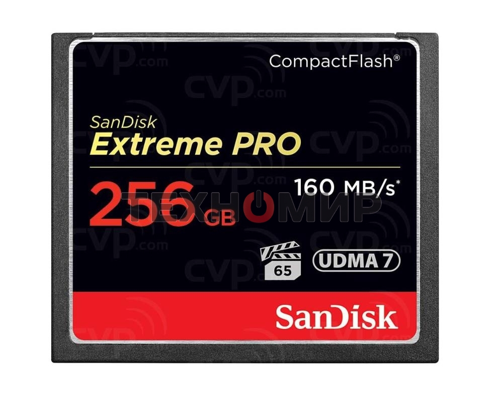 Флеш карта CF 256Gb Sandisk SDCFXPS-256G-X46