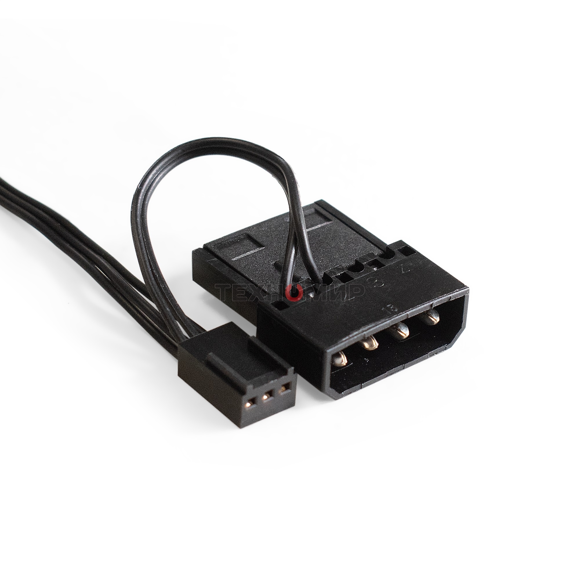 Вентилятор для корпуса ExeGate EX12025HM3PM.FRGb.5CRU черный, 120 мм, 1200 об/мин, 24 дБ, 3 pin