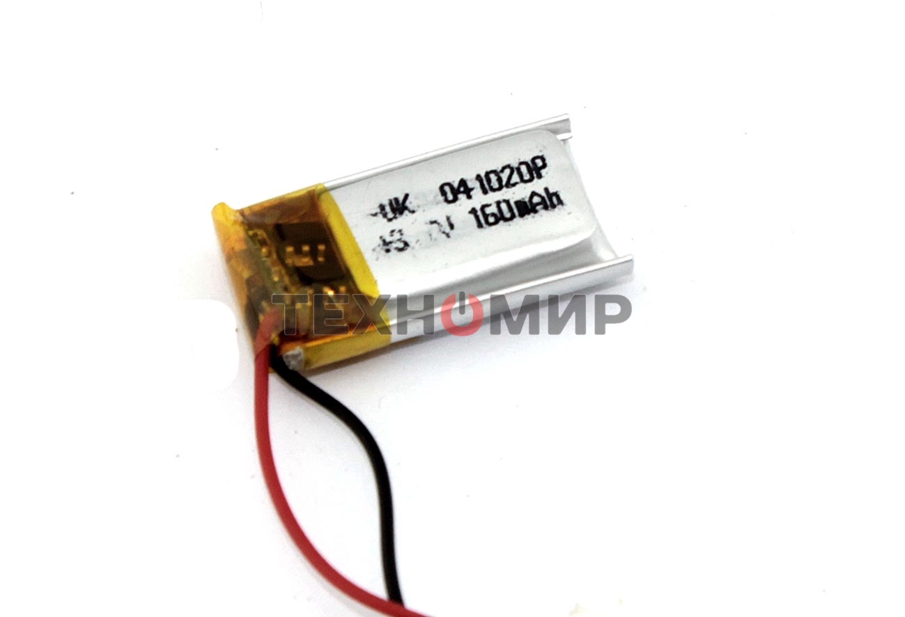 Аккумулятор Li-Pol (батарея) 4*10*20мм 2pin 3.7V/50mAh