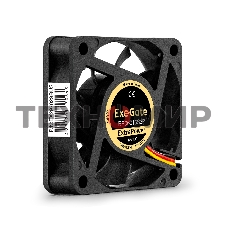 Вентилятор для корпуса ExeGate ExtraPower EP06015S3P черный, 60 мм, 4800 об/мин, 32 дБ, 3 pin