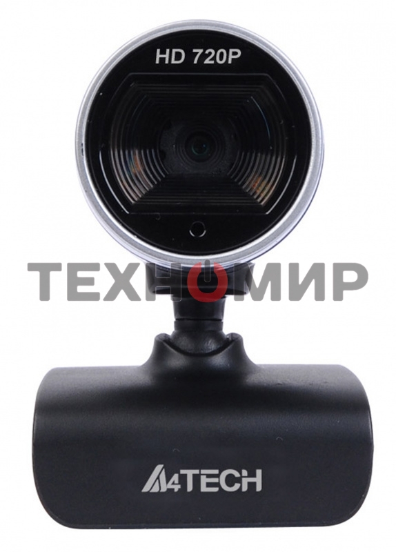 Веб-камера A4Tech PK-910P 1280x720, 30 кадр/с, USB Type-A, микрофон, универсальное крепление