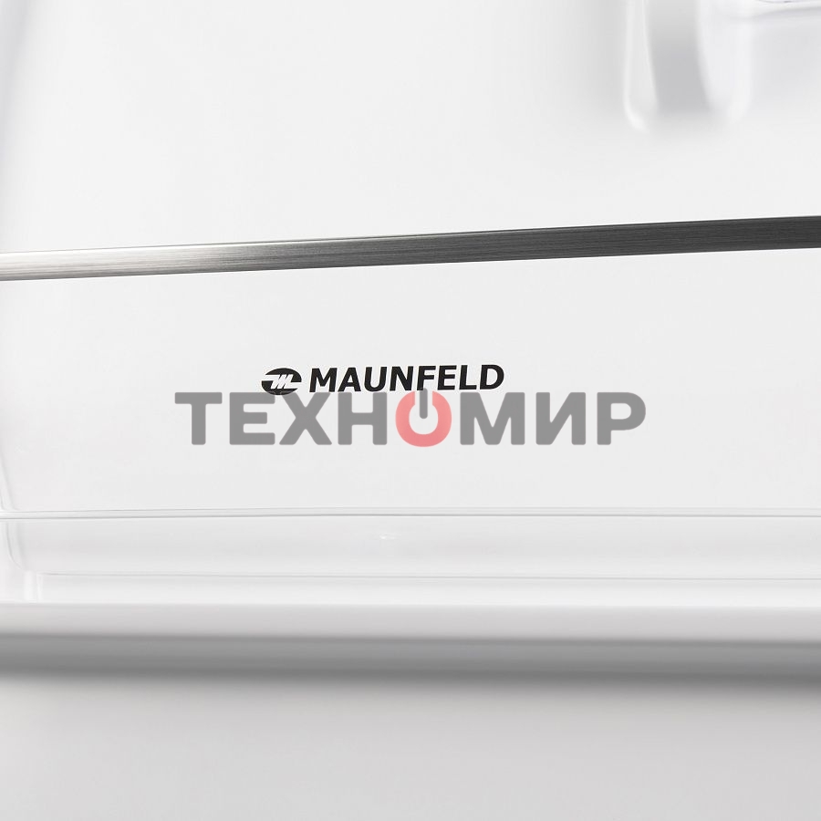 Холодильник Maunfeld MFF185SFSB черный мат. двухкамерный 211/104л морозилка снизу