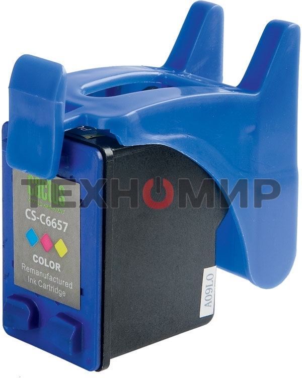 Картридж струйный Cactus CS-C6657 №57 многоцветный (18 мл) для HP 450/5145/5150/5151/5550/5552/5650/5652/565