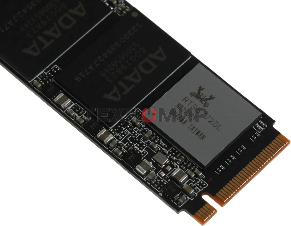 Накопитель SSD ADATA XPG GAMMIX S60, 1Tb, PCIe 4.0 x4, M.2 2280, NVMe, R/W 5000/3200, с радиатором