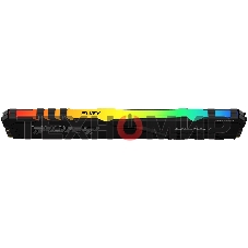 Оперативная память Kingston Fury Beast, DDR4, 32GB (2x16GB), 3200MHz, CL16, DIMM, с радиатором, RGB, черный