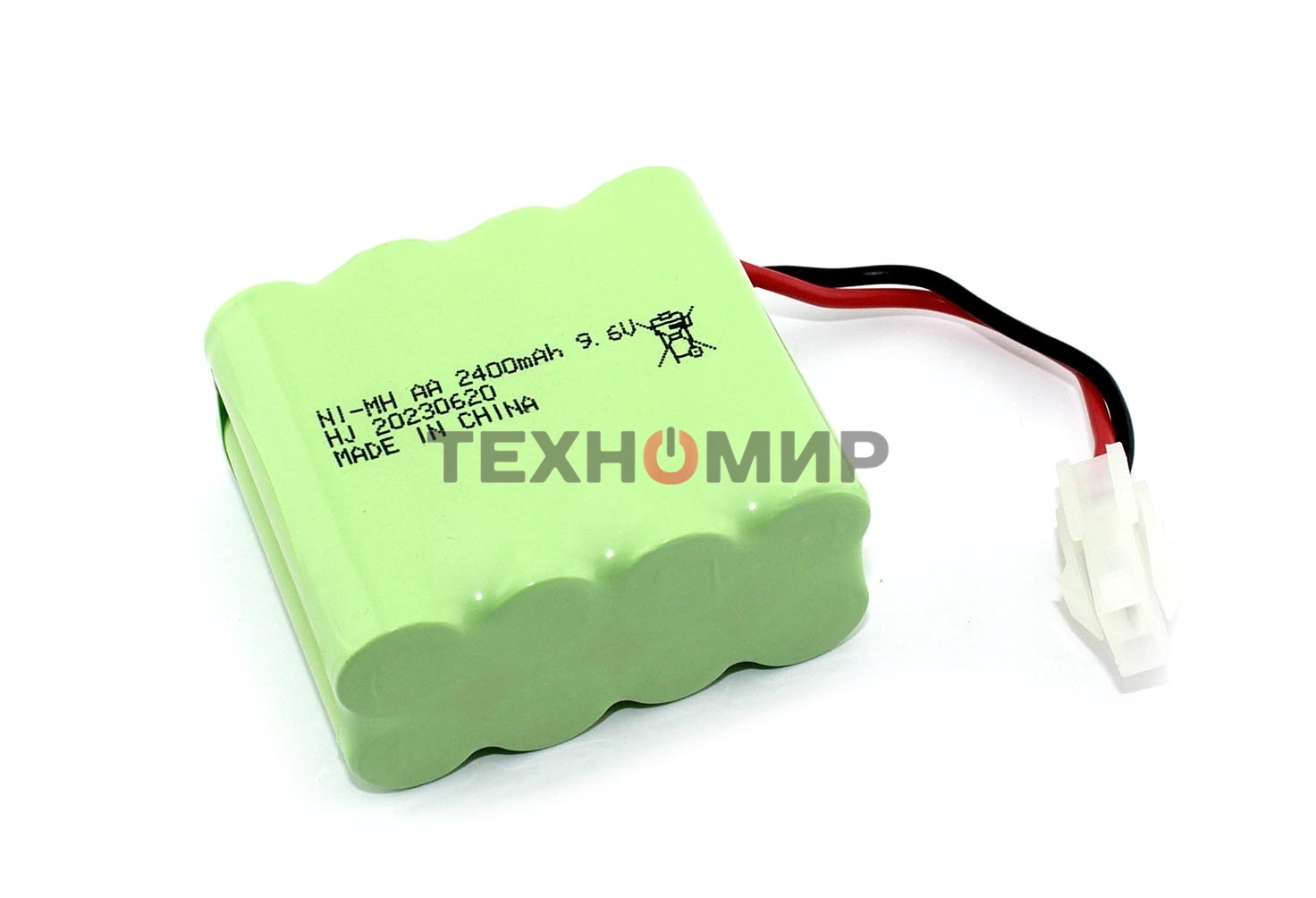 Аккумулятор Ni-Mh 9.6V 2400 mAh AA Row разъем 5559 (4+4)