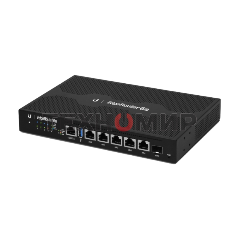 Маршрутизатор 5P 1000M 1SFP ER-6P Ubiquiti