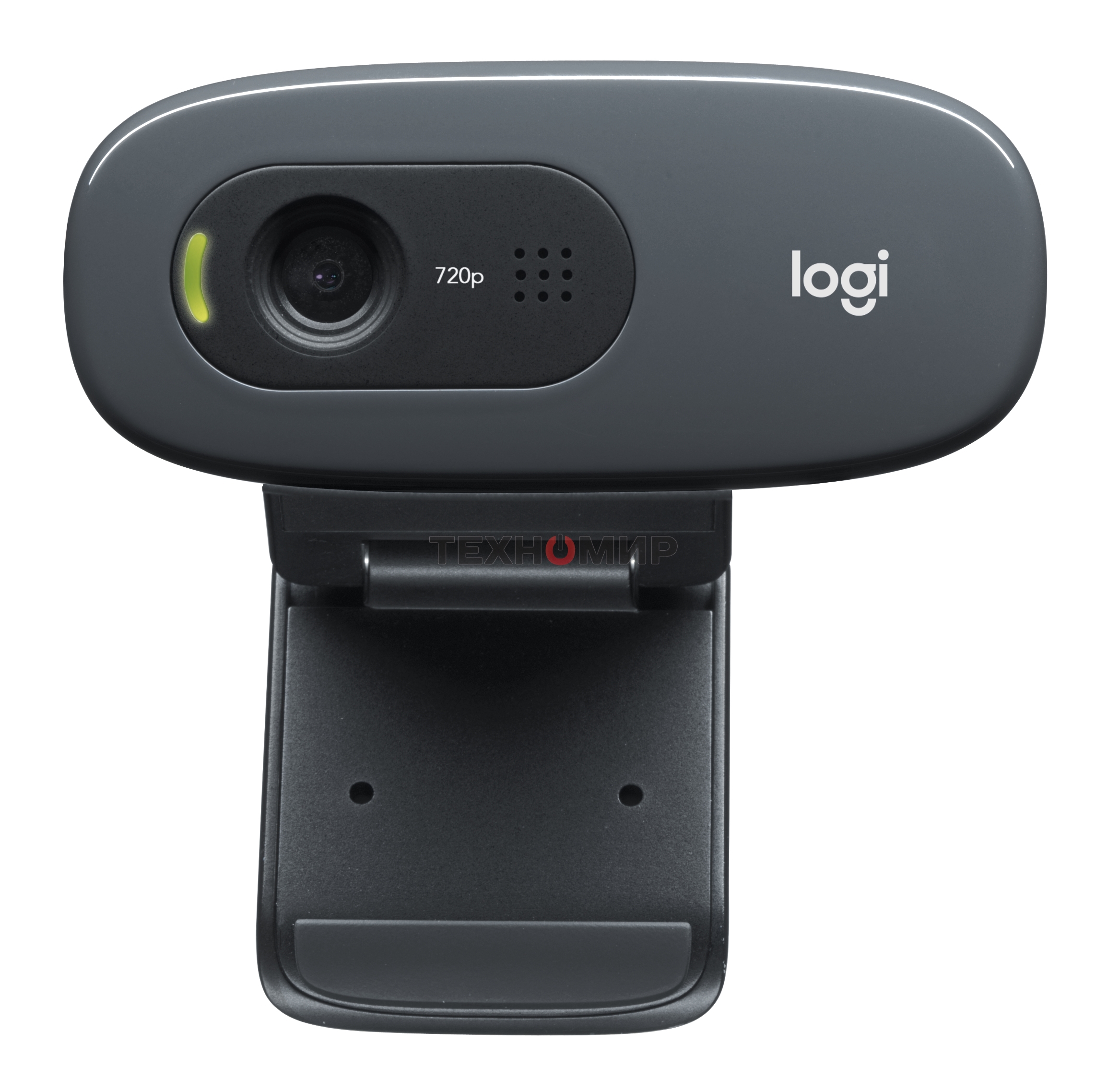 Веб-камера Logitech C270 HD 1280x720, 30 кадр/с, USB Type-A, микрофон (шумоподавление), автоосвещение, универсальное крепление